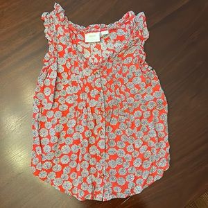 Maeve by Anthropologie pleated tank